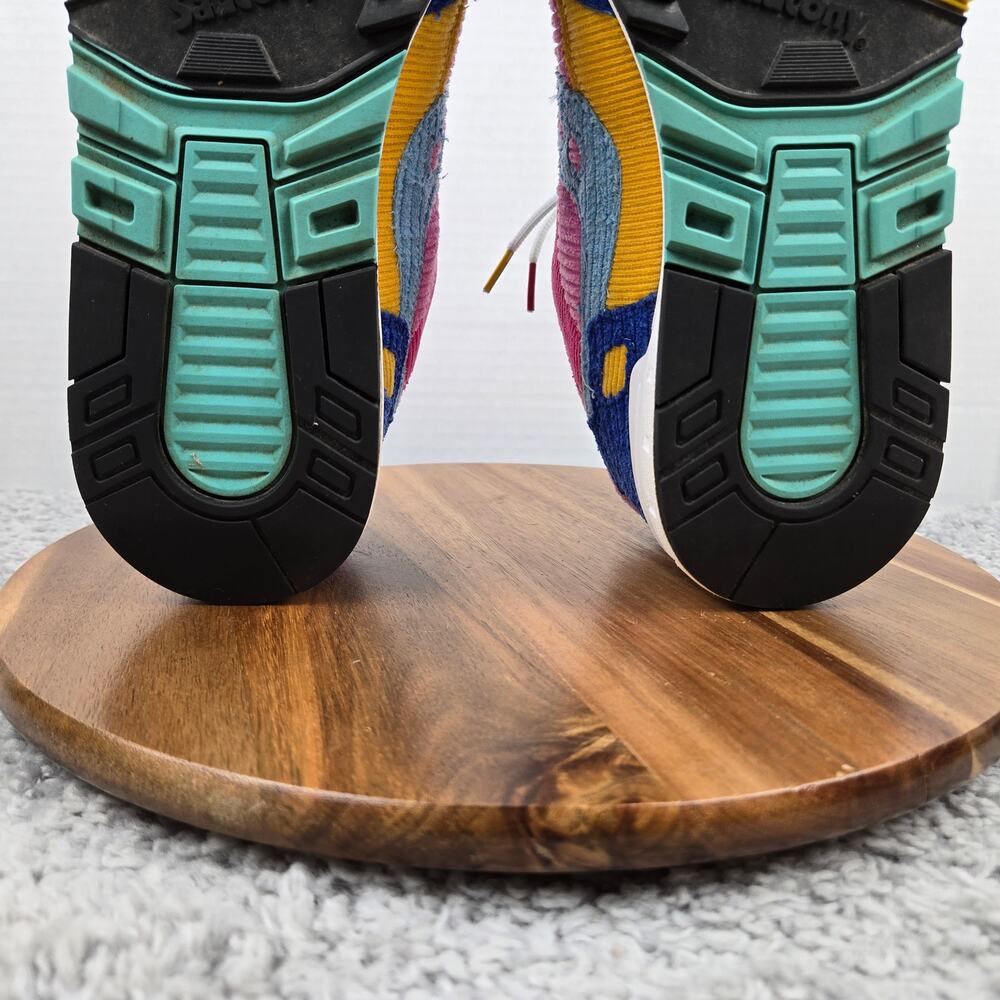 Saucony Mens 13 Shadow 5000 Patchwork Multi-Color Corduroy Casual Daily Sneaker - Picture 11 of 13